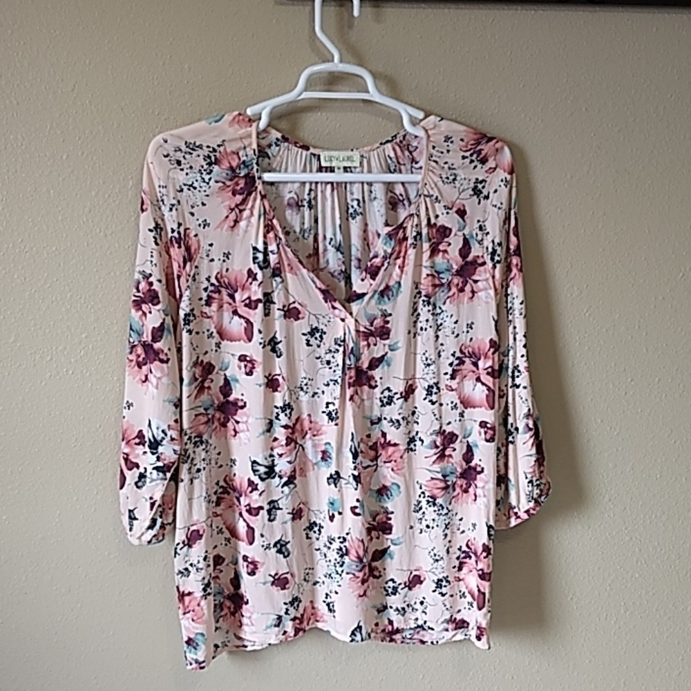Floral Top - Plus